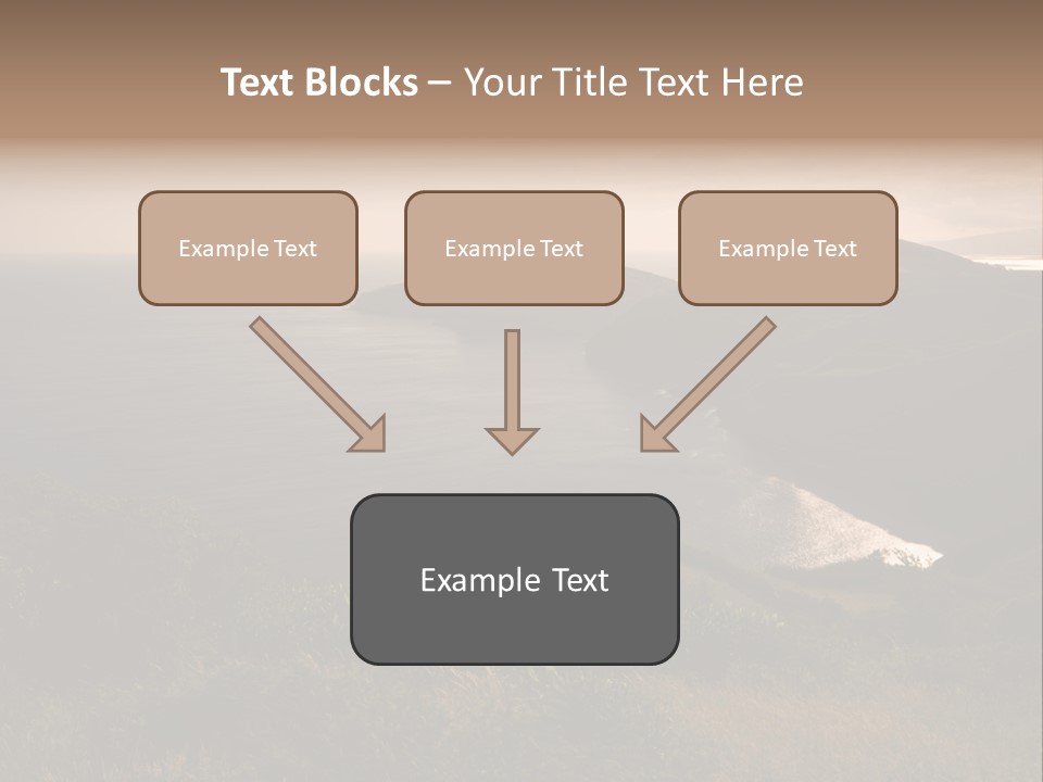 Atlantic Light Evening PowerPoint Template