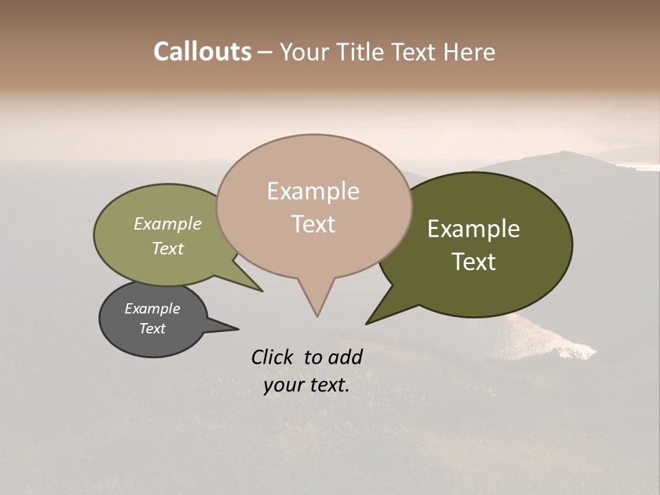 Atlantic Light Evening PowerPoint Template