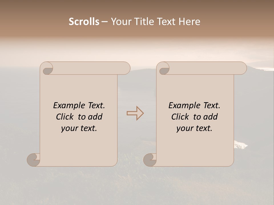 Atlantic Light Evening PowerPoint Template