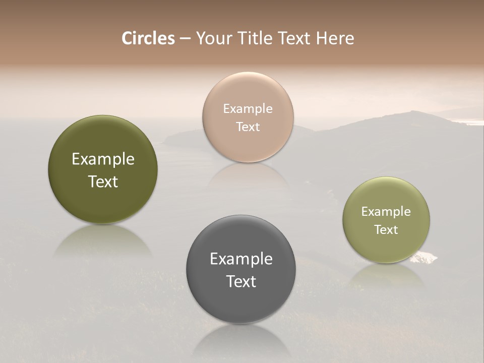 Atlantic Light Evening PowerPoint Template