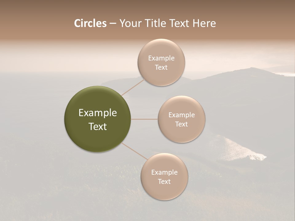 Atlantic Light Evening PowerPoint Template