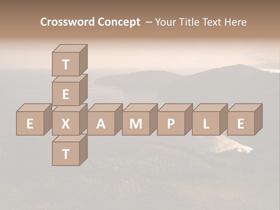 Atlantic Light Evening PowerPoint Template