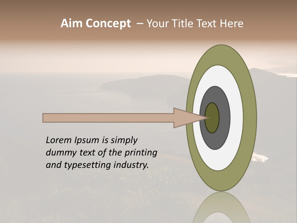 Atlantic Light Evening PowerPoint Template