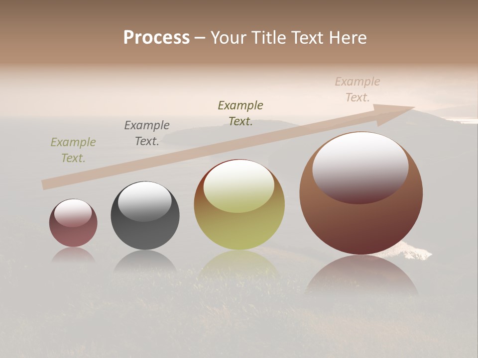 Atlantic Light Evening PowerPoint Template