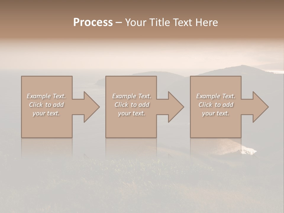 Atlantic Light Evening PowerPoint Template
