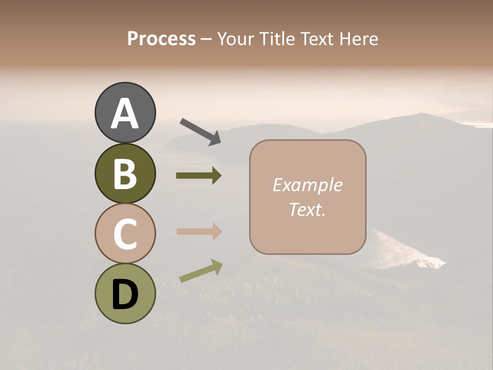 Atlantic Light Evening PowerPoint Template