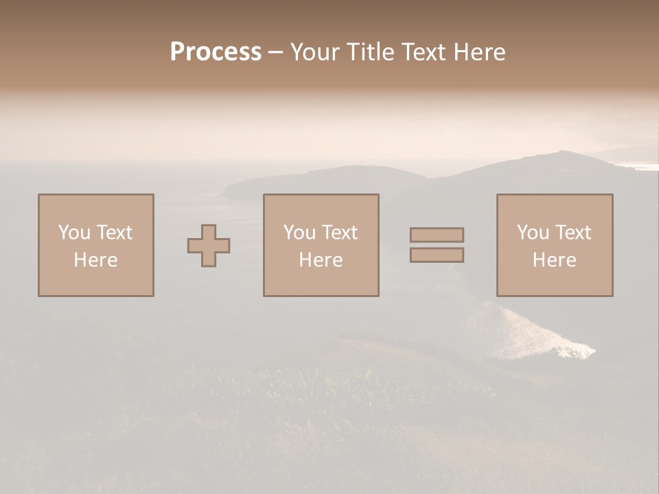 Atlantic Light Evening PowerPoint Template