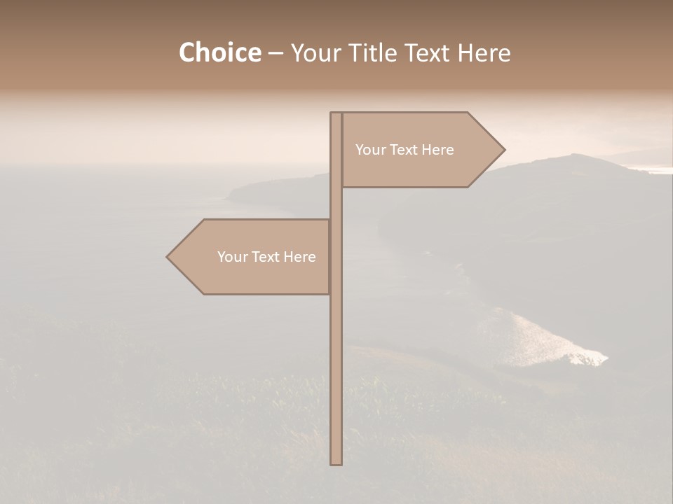Atlantic Light Evening PowerPoint Template