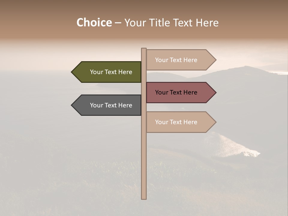 Atlantic Light Evening PowerPoint Template