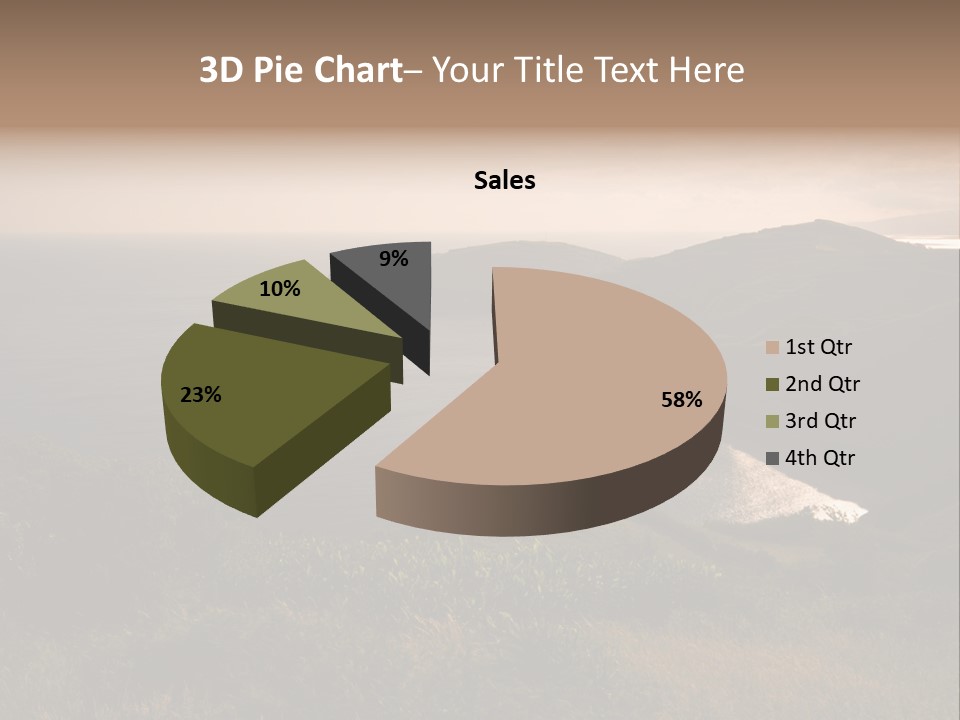 Atlantic Light Evening PowerPoint Template