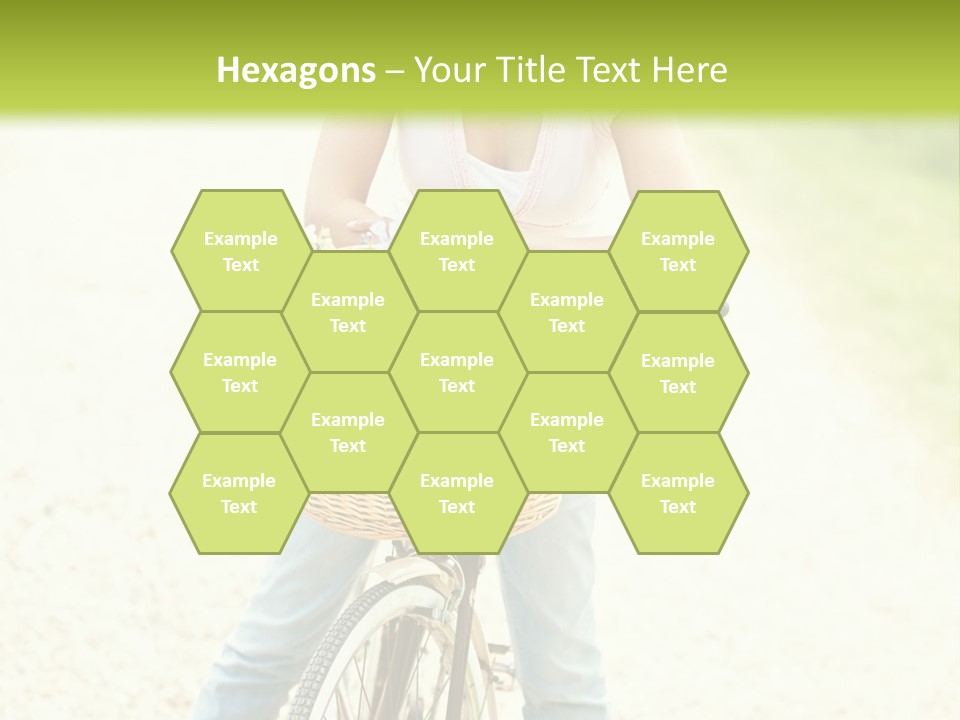 Thirties Happy Bicycle PowerPoint Template