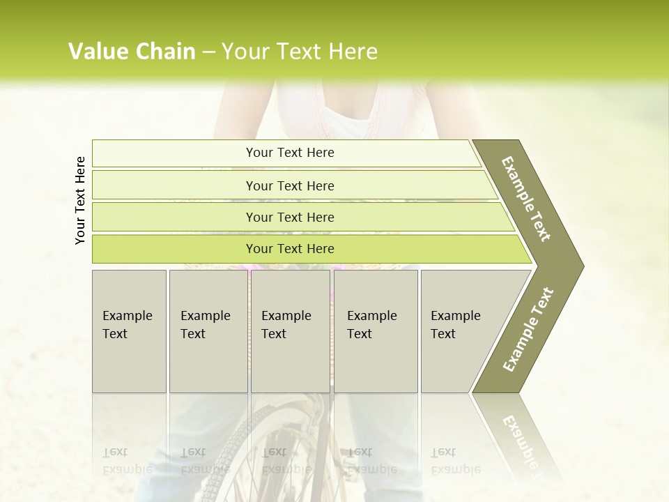 Thirties Happy Bicycle PowerPoint Template