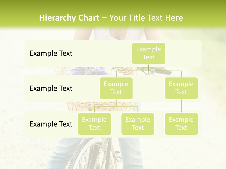 Thirties Happy Bicycle PowerPoint Template