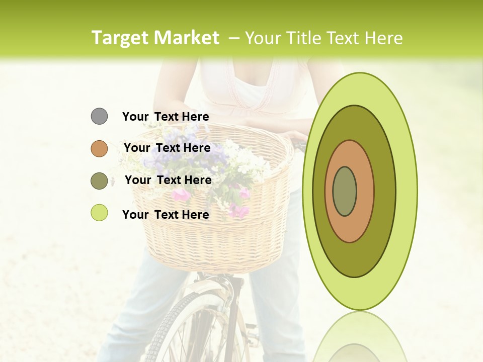 Thirties Happy Bicycle PowerPoint Template