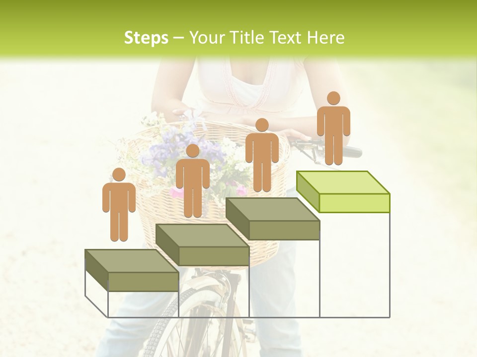 Thirties Happy Bicycle PowerPoint Template