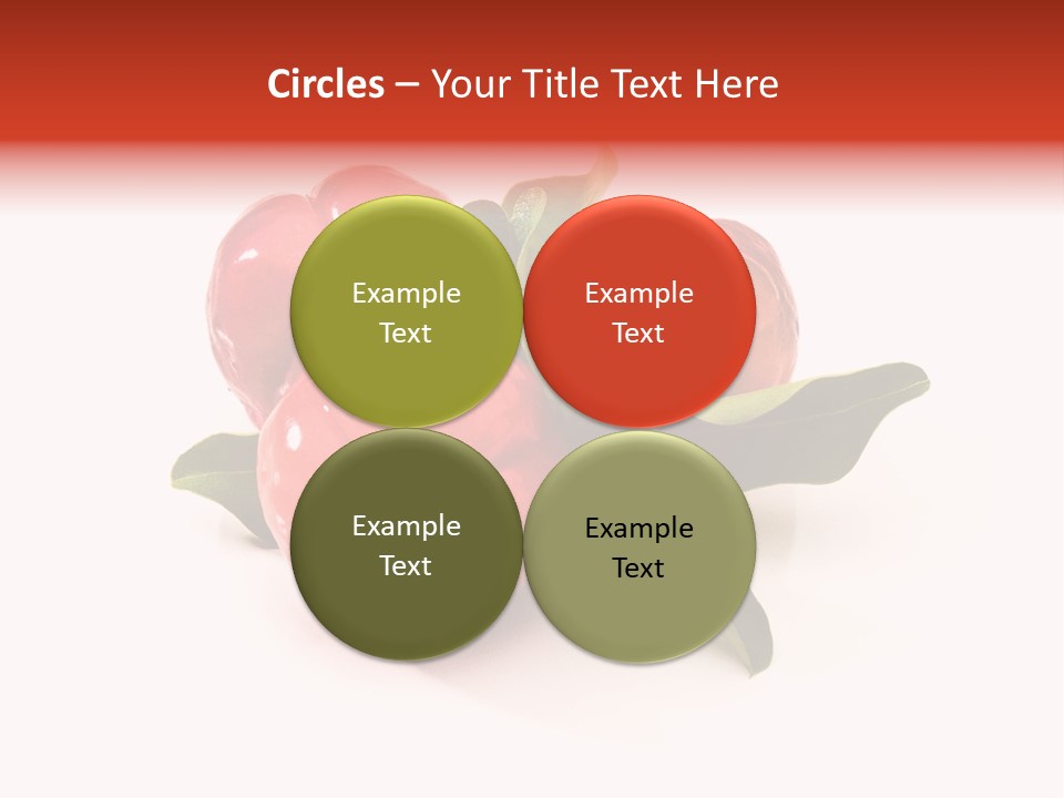 Food Antioxidant Ripe PowerPoint Template