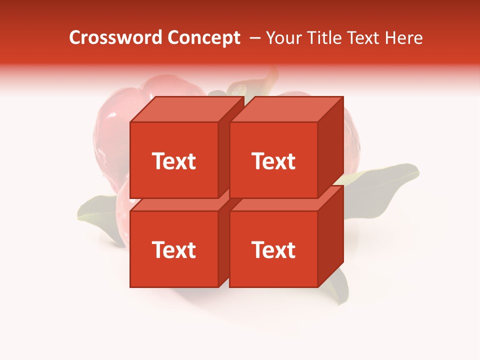 Food Antioxidant Ripe PowerPoint Template