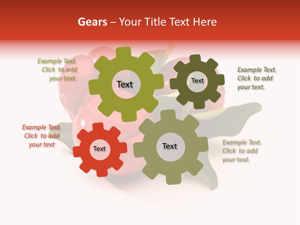 Food Antioxidant Ripe PowerPoint Template