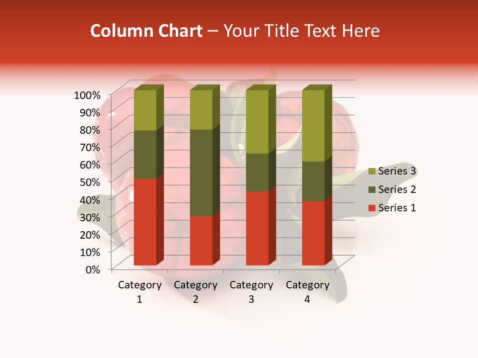 Food Antioxidant Ripe PowerPoint Template