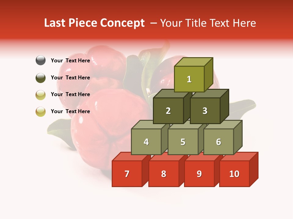 Food Antioxidant Ripe PowerPoint Template