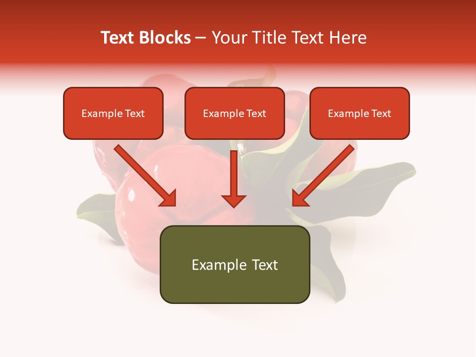 Food Antioxidant Ripe PowerPoint Template
