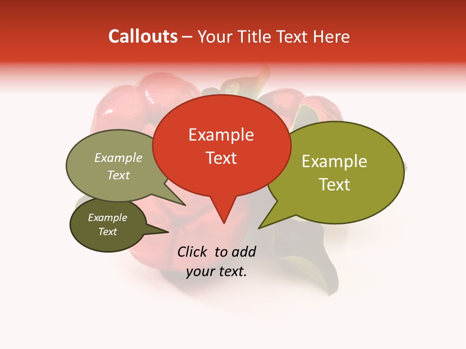 Food Antioxidant Ripe PowerPoint Template