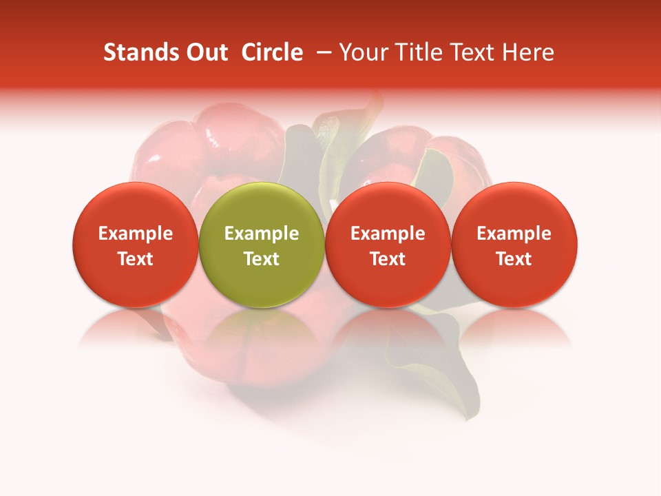 Food Antioxidant Ripe PowerPoint Template