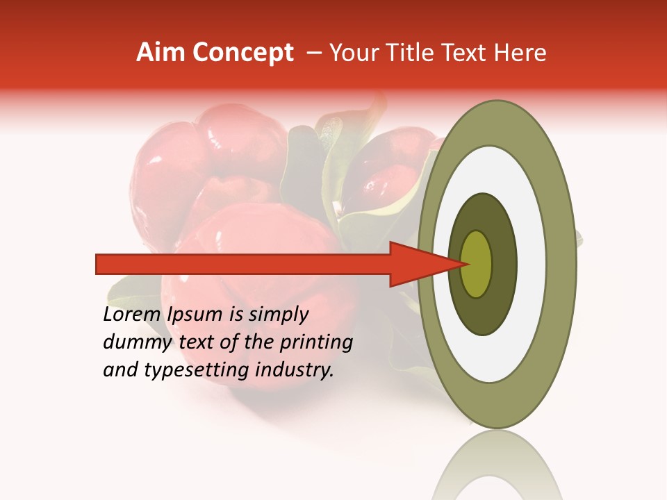 Food Antioxidant Ripe PowerPoint Template