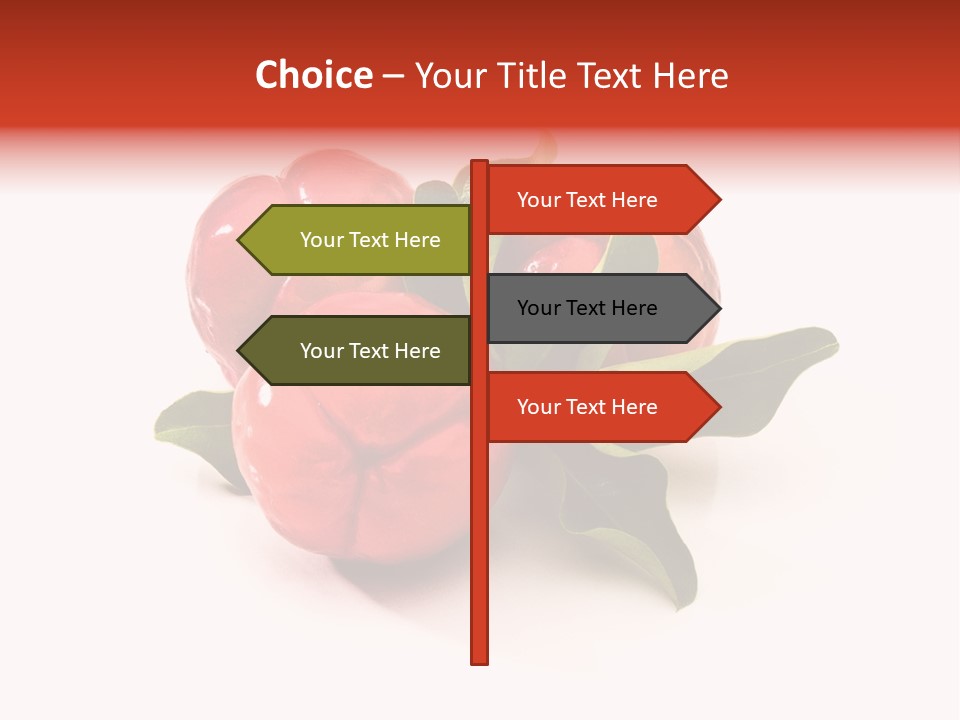 Food Antioxidant Ripe PowerPoint Template