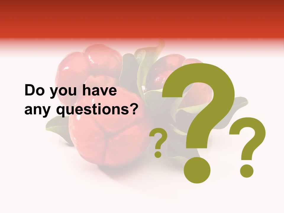 Food Antioxidant Ripe PowerPoint Template