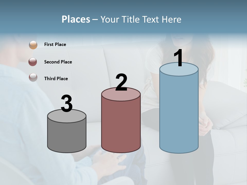 Help Couch Mental Health PowerPoint Template