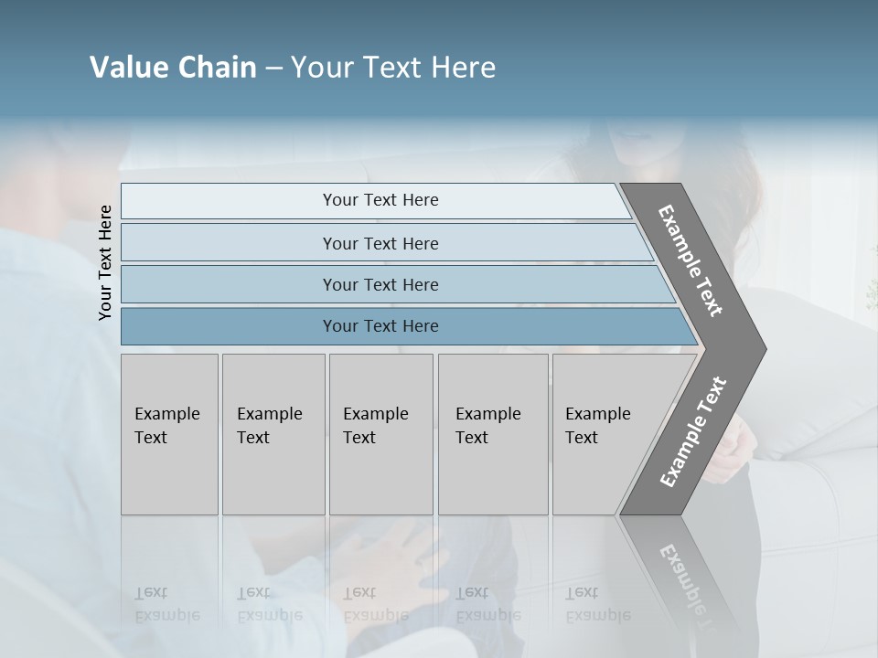 Help Couch Mental Health PowerPoint Template