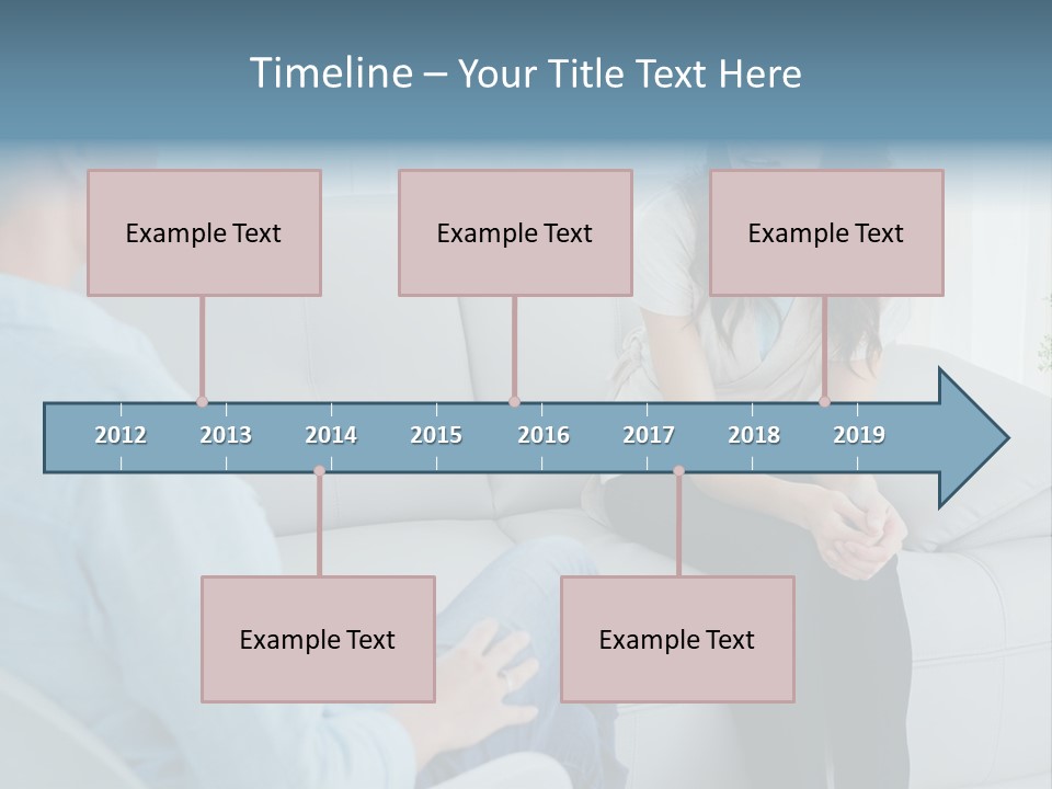 Help Couch Mental Health PowerPoint Template