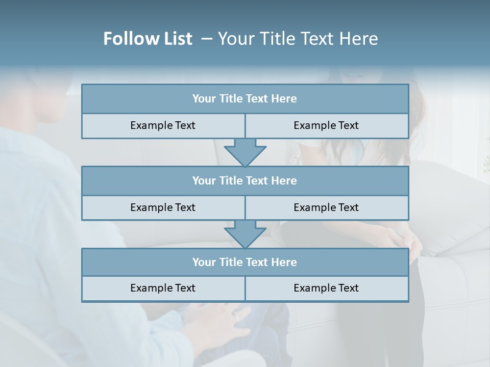 Help Couch Mental Health PowerPoint Template