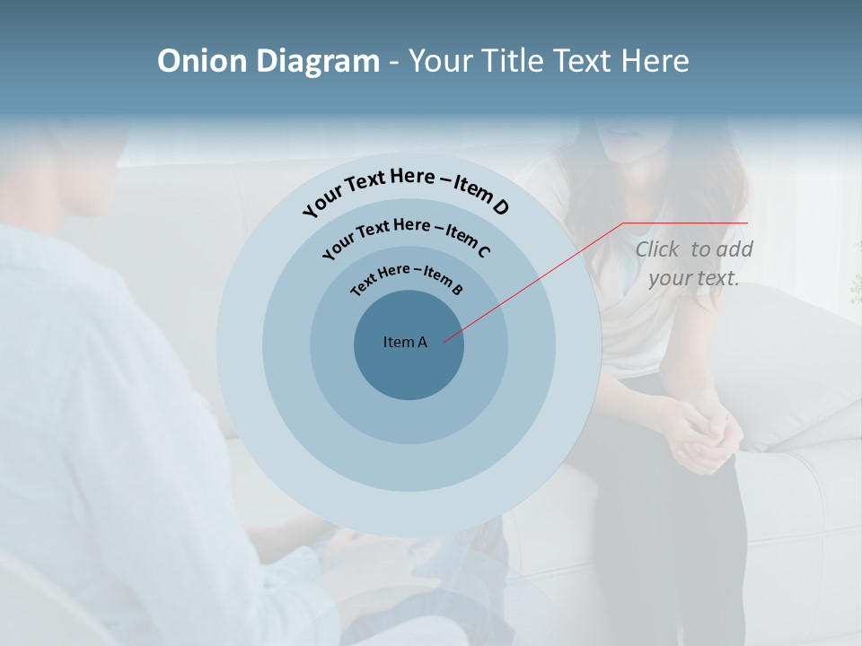 Help Couch Mental Health PowerPoint Template