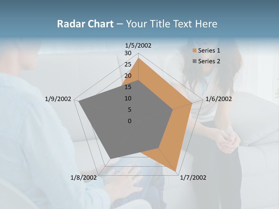 Help Couch Mental Health PowerPoint Template