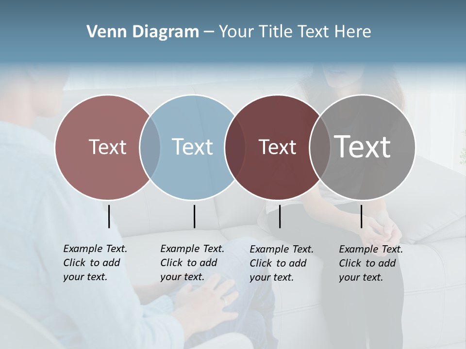 Help Couch Mental Health PowerPoint Template