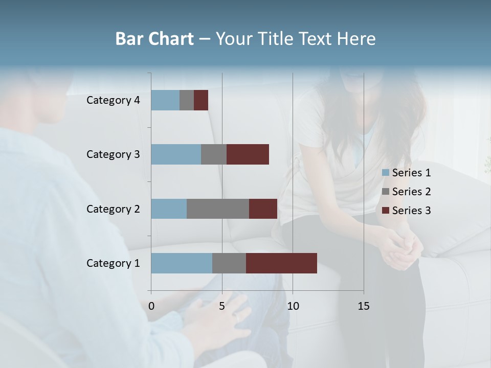 Help Couch Mental Health PowerPoint Template