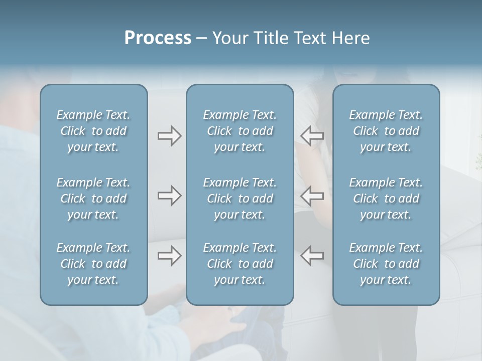 Help Couch Mental Health PowerPoint Template