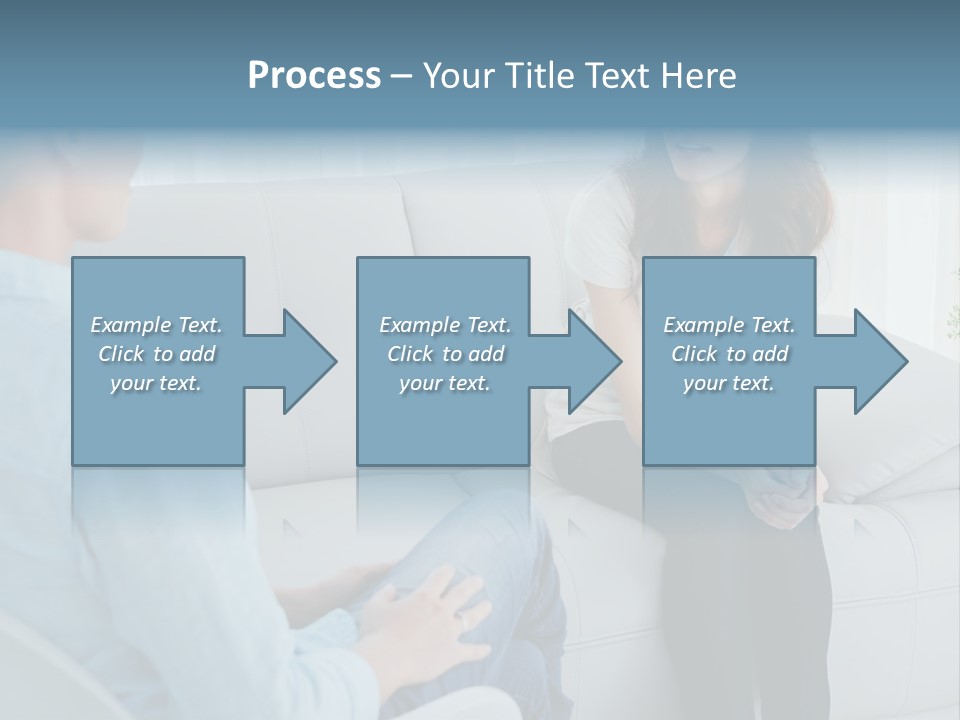 Help Couch Mental Health PowerPoint Template