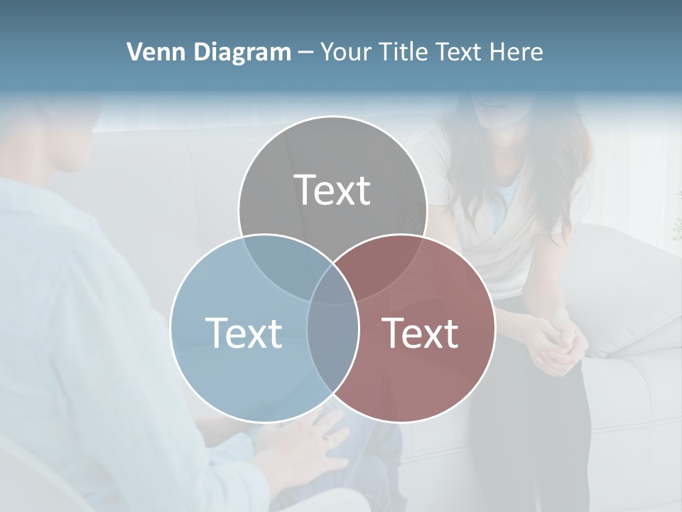 Help Couch Mental Health PowerPoint Template