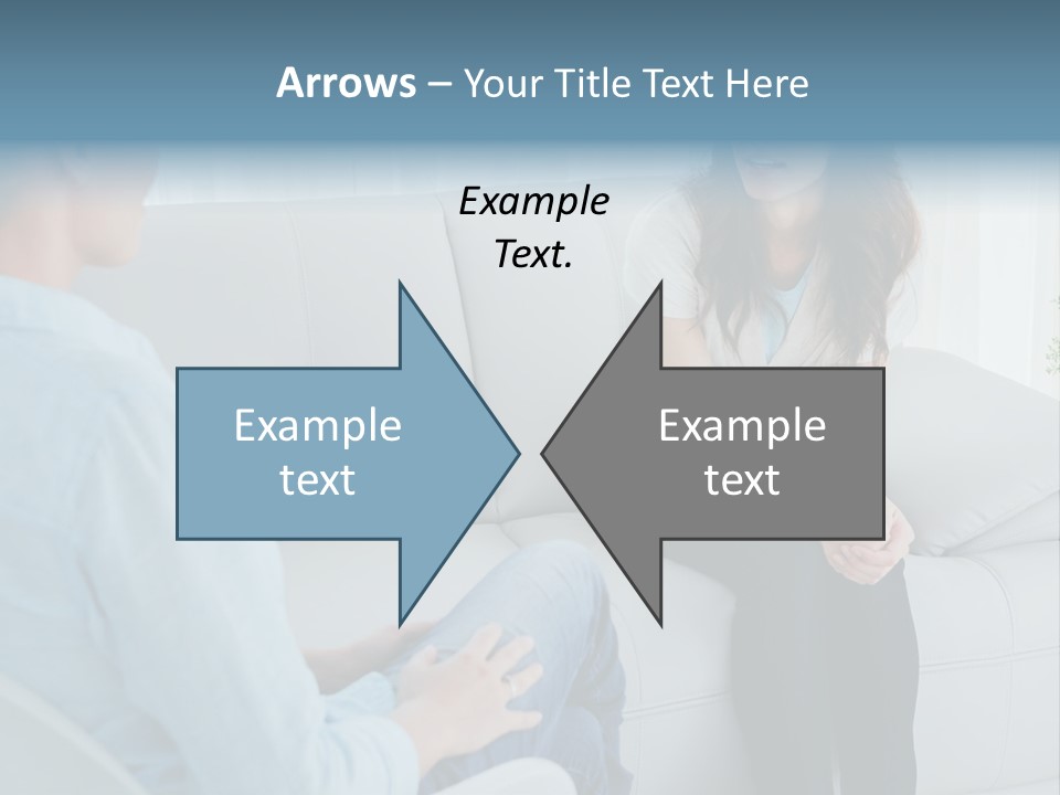 Help Couch Mental Health PowerPoint Template