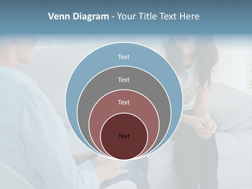 Help Couch Mental Health PowerPoint Template