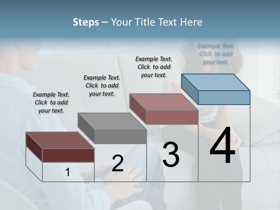 Help Couch Mental Health PowerPoint Template