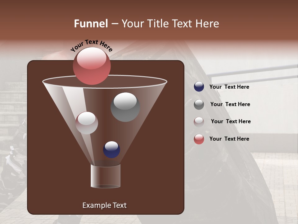 Muscular Build Picking Up Bodybuilder PowerPoint Template