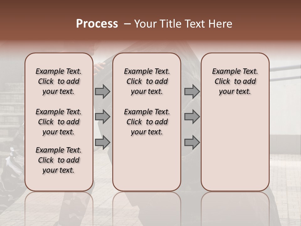 Muscular Build Picking Up Bodybuilder PowerPoint Template