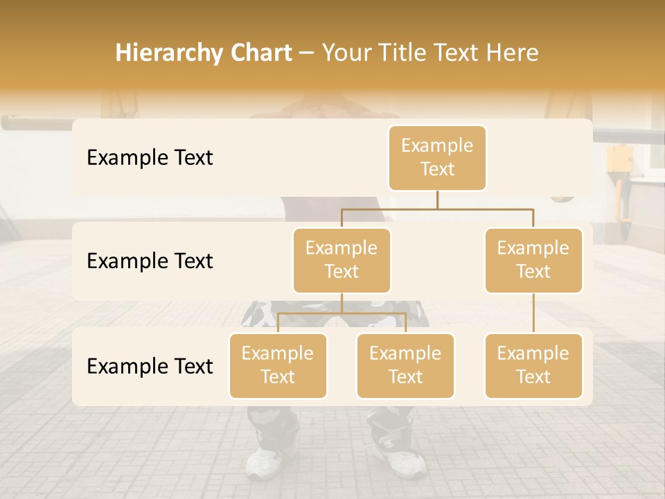 Fitness Bodybuilding Athlete PowerPoint Template