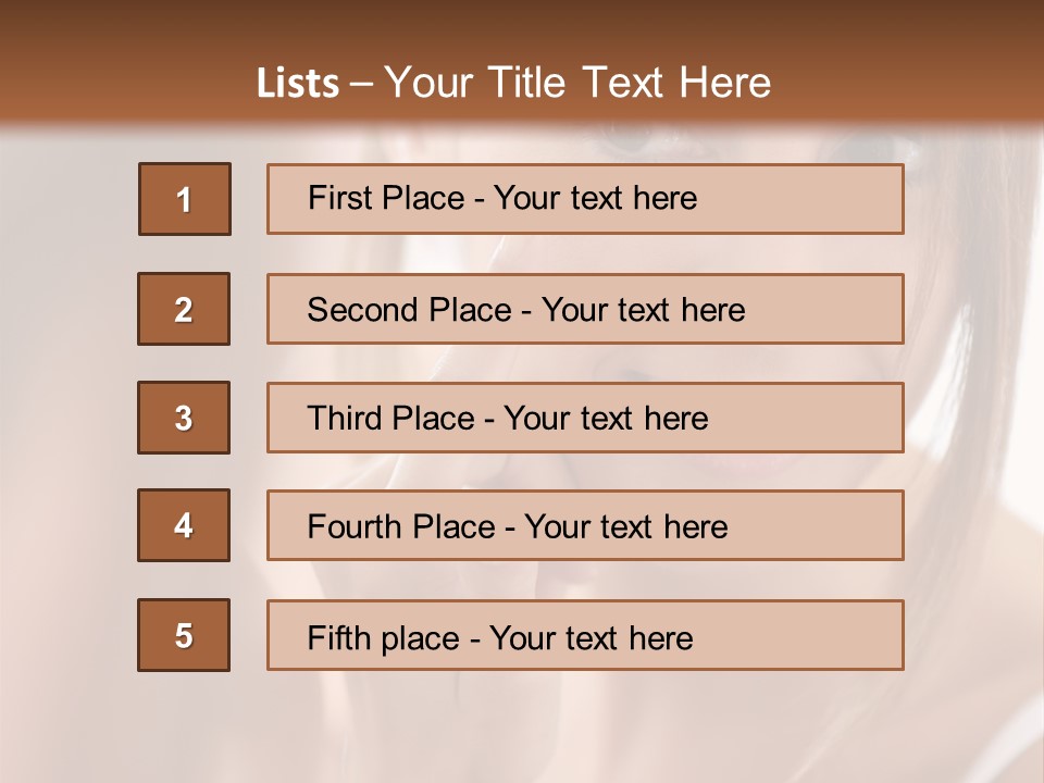 Bodycare Fresh Antiaging PowerPoint Template