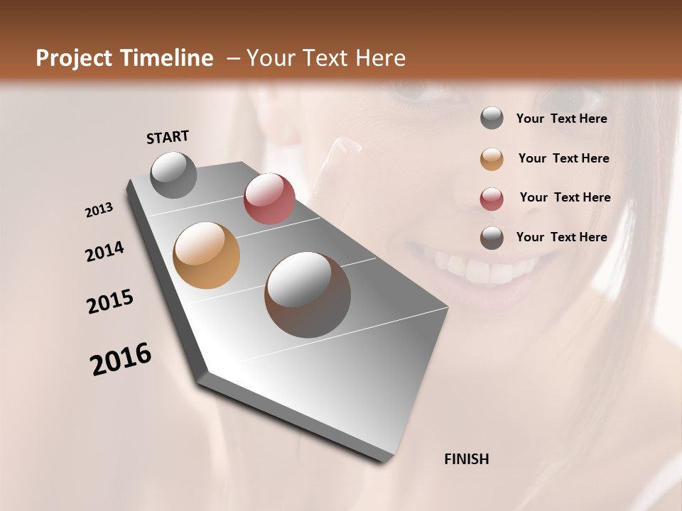 Bodycare Fresh Antiaging PowerPoint Template