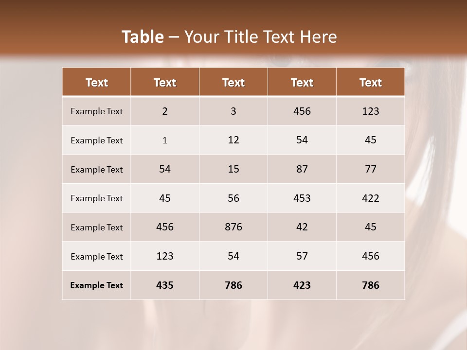 Bodycare Fresh Antiaging PowerPoint Template